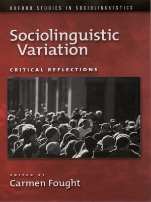 cover image of Sociolinguistic Variation